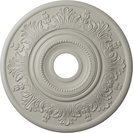 Ekena Millwork Vienna Ceiling Medallion (Fits Canopies up to 6 1/2"), 20"OD x 3 1/2"ID x 1 1/2"P, Pot of Cream CM20VIPCF